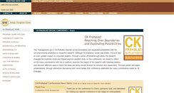 Desktop Screenshot of ck.strategicmanagement.net