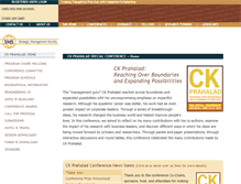 Tablet Screenshot of ck.strategicmanagement.net