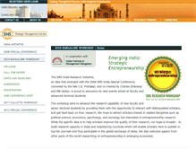 Tablet Screenshot of india2010.strategicmanagement.net